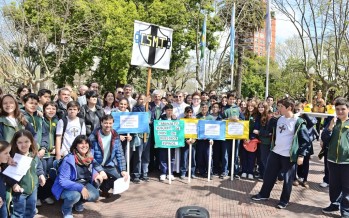 Se realizó una procesión previa a las fiestas patronales de Nuestra Señora de Aránzazu