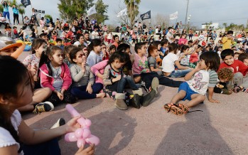 Cerró el ‘Mes del Niño’ con actividades en las plazas Dorrego, Inmigrantes Italianos y San Pablo