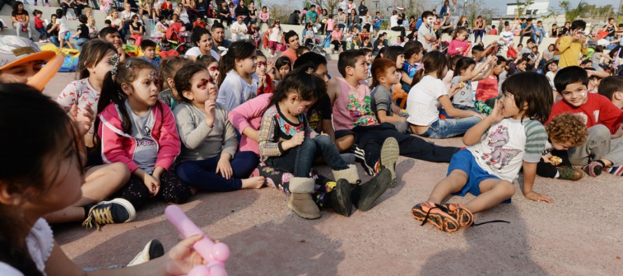 Cerró el ‘Mes del Niño’ con actividades en las plazas Dorrego, Inmigrantes Italianos y San Pablo
