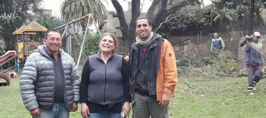 Periodismo ciudadano: mejoras en el Jardín 901