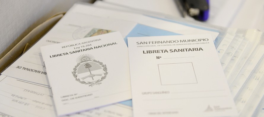 Se tramitan libretas sanitarias a comercios e industrias de alimentos, y prenupciales en Brandsen 675