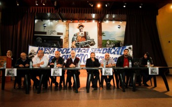 Jorge Taiana encabezó un plenario sindical en la Unión Ferroviaria de Victoria
