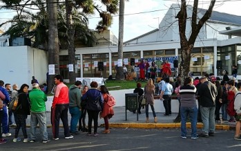 ATE realizó una jornada cultural para reclamar mejoras en el Hospital Cordero