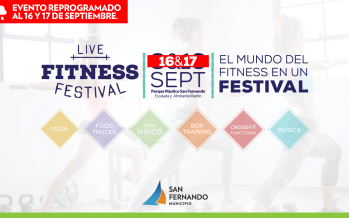 El ‘Live Fitness Festival’ se reprogramó para el próximo fin de semana