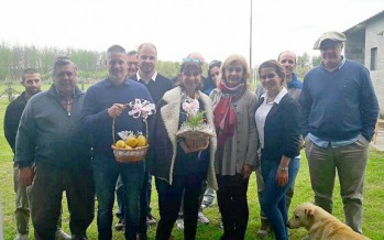 Alicia Aparicio visitó a productores y vecinos de Islas Carabelas