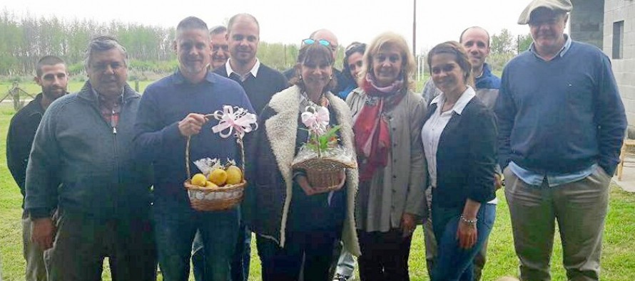 Alicia Aparicio visitó a productores y vecinos de Islas Carabelas