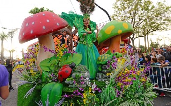 Se realizó la Fiesta de la Primavera en la avenida Avellaneda