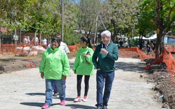 Obras en el barrio San Martín