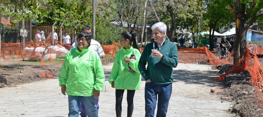 Obras en el barrio San Martín