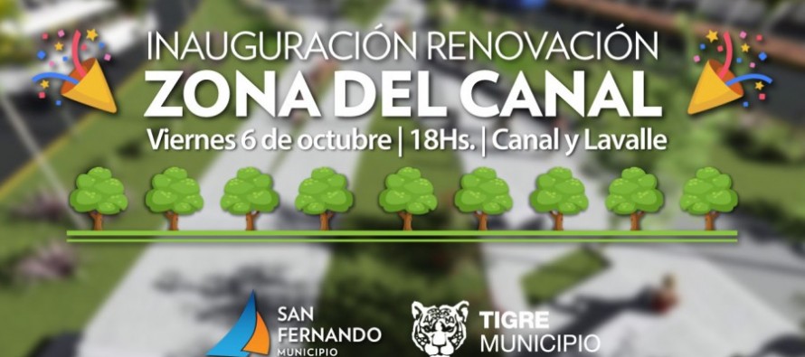 Hoy se inaugura la Plaza del Canal