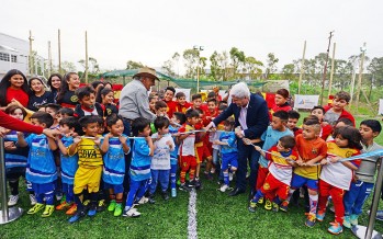 Se inauguró la renovación de la Sociedad de Fomento Güemes