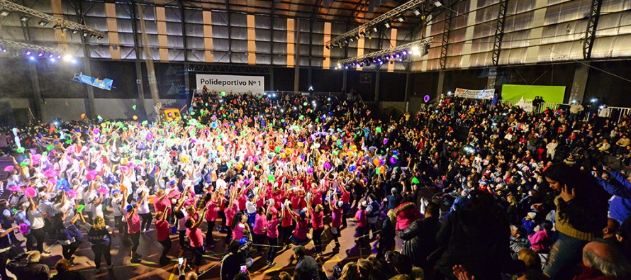 En el Polideportivo N°1 se realizó la Gala de Gimnasia de Adultos