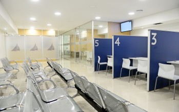 Tareas de renovación en el edificio de la Secretaría de Economía