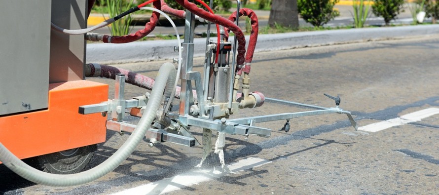 Nuevas máquinas de pintura vial