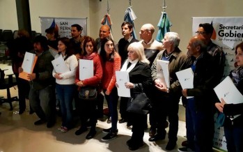 Entrega de certificados de Bienes de Familia en forma gratuita