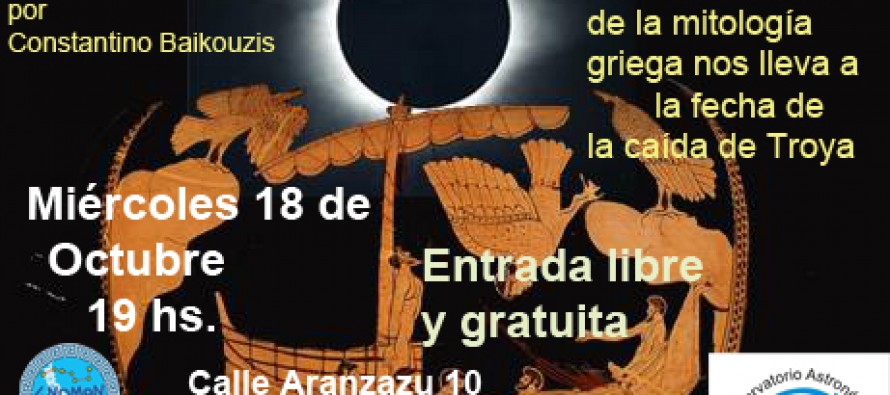 Charla astronómica sobre “Un eclipse solar en la Odisea” en la Biblioteca Mucho