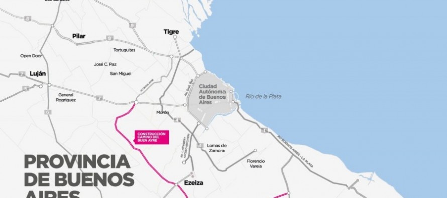 Comenzó la obra que unirá la Autopista del Buen Ayre con la Ruta 2
