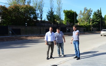Avanzan las obras de ampliación de la calle Uruguay