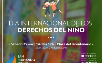Mañana se festeja el Día de los Derechos del Niño en el Parque del Bicentenario