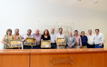 El Concejo Deliberante reconoció a los concejales que concluyen su mandato
