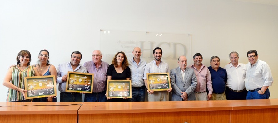 El Concejo Deliberante reconoció a los concejales que concluyen su mandato