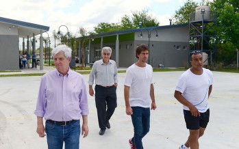 El Polideportivo N° 9 ubicado en el barrio Presidente Perón se inaugurará en enero