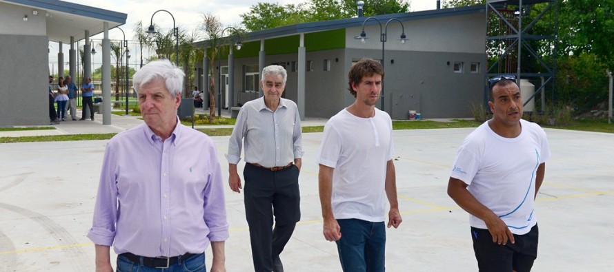 El Polideportivo N° 9 ubicado en el barrio Presidente Perón se inaugurará en enero