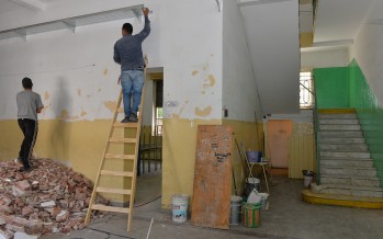 Comenzaron las obras de refacción de la escuela más antigua de la ciudad