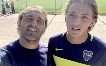 El hijo del Chapa Retegui entre los concentrados de Boca