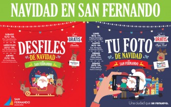 Desfiles de Navidad y “Tu foto con Papá Noel” en nuestra ciudad