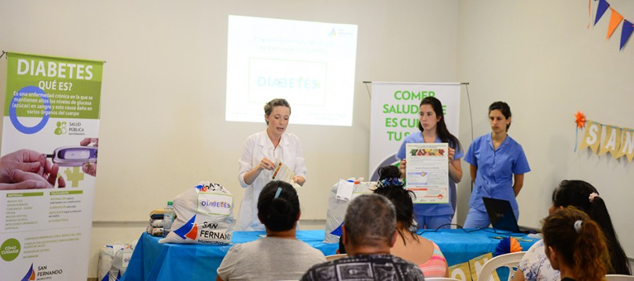 Programa alimentario municipal para personas con diabetes