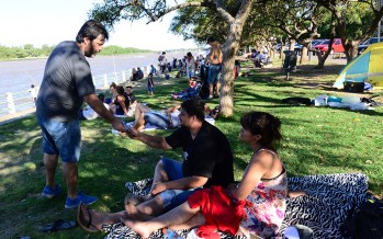 Concejales recorrieron la Costanera informando a los vecinos sobre el conflicto con Marina del Norte