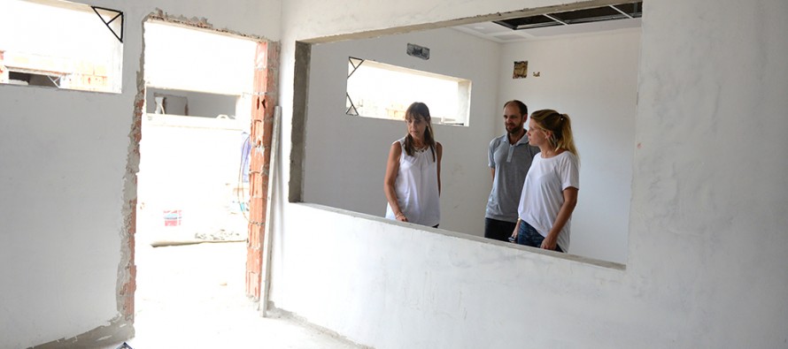 Avanzan los trabajos de construcción de la Fiscalía y Comisaría de la Mujer y la Familia