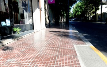 Continúa la renovación del centro comercial de Constitución