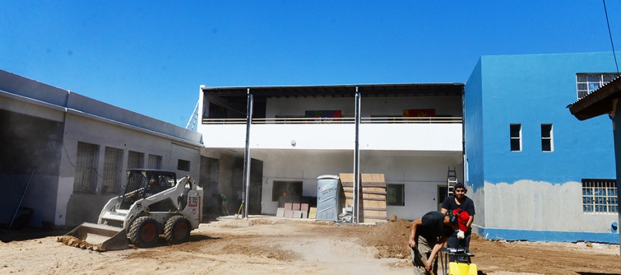 Avanza la renovación de la Escuela N°21