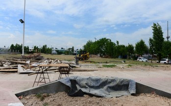 Avanzan las obras de la nueva plaza de los barrios San Ginés y San Roque