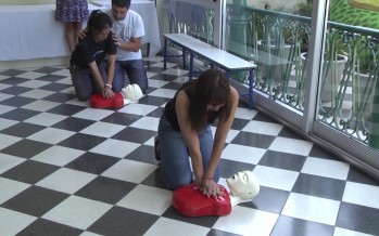 Se dictó un curso de resucitación cardiopulmonar para el personal de Cultura