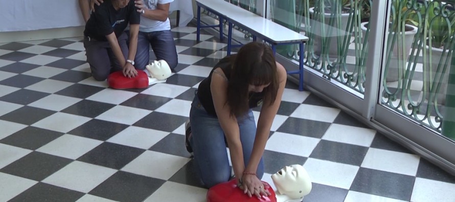 Se dictó un curso de resucitación cardiopulmonar para el personal de Cultura