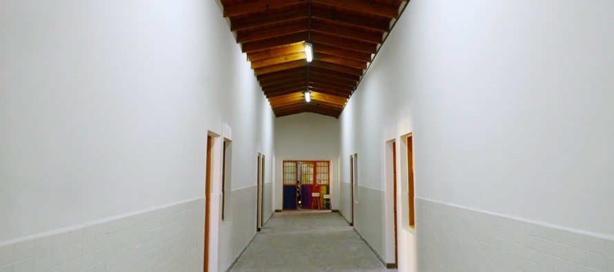 Las obras de la Escuela N° 3 están en su etapa final