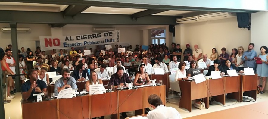 El Concejo Deliberante rechazó por amplia mayoría el cierre de escuelas y jardines del Delta