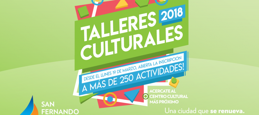 Abierta la inscripción a los talleres culturales municipales