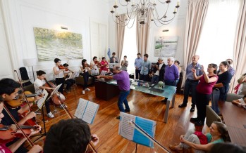 La Orquesta del Centro de Día ‘Acción Social Ecuménica’ retornó de su gira por Alemania