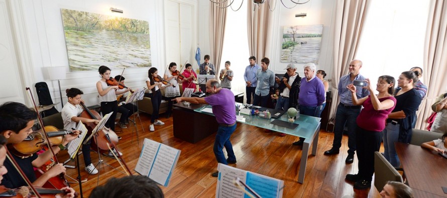 La Orquesta del Centro de Día ‘Acción Social Ecuménica’ retornó de su gira por Alemania