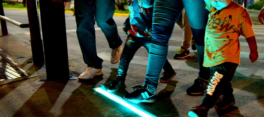 Semáforos de piso con tecnología LED en las principales avenidas de nuestra ciudad