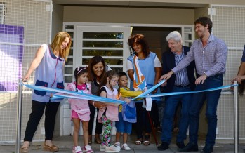 Se inauguraron las nuevas instalaciones del Jardín N° 910