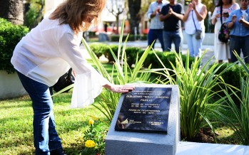 Día de la Memoria: se descubrió una placa en homenaje a ‘Willy’ Parejo en Plaza San Martín