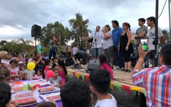 Se realizó un festival para visibilizar los cinco años de obra detenida en la Escuela N° 5
