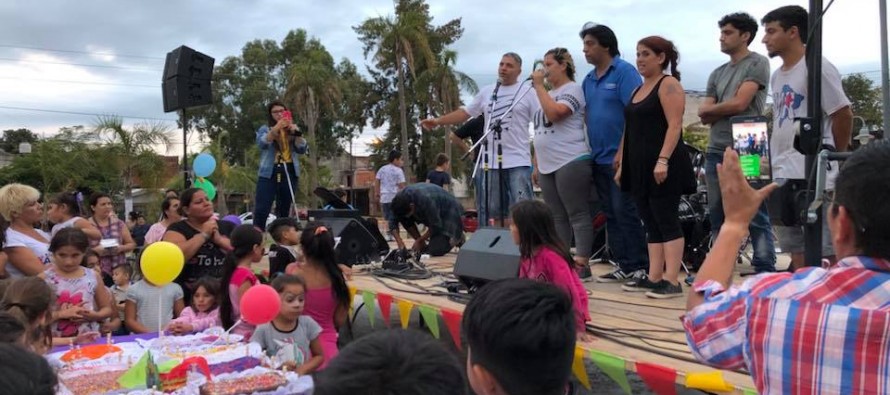 Se realizó un festival para visibilizar los cinco años de obra detenida en la Escuela N° 5