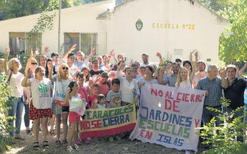 El río que se queda sin escuela
