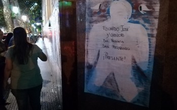 Se realizó el ´Siluetazo´ en nuestra ciudad